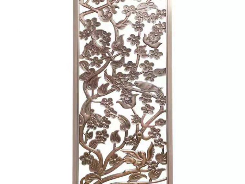 为什么必赢登陆入口仿铜屏风装饰很多人喜欢